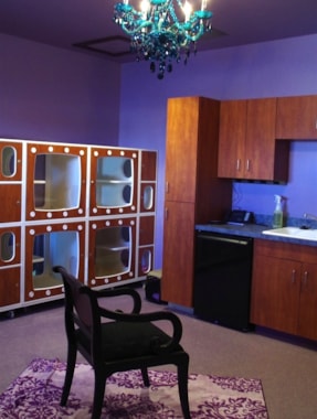 feline condos in the cat room